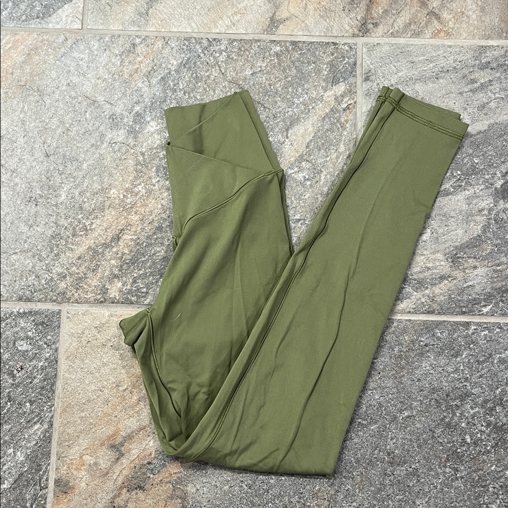 OFFLINE by Aerie, Real Me Hi-Rise Crossover 7/8 Legging, Green, Size XS